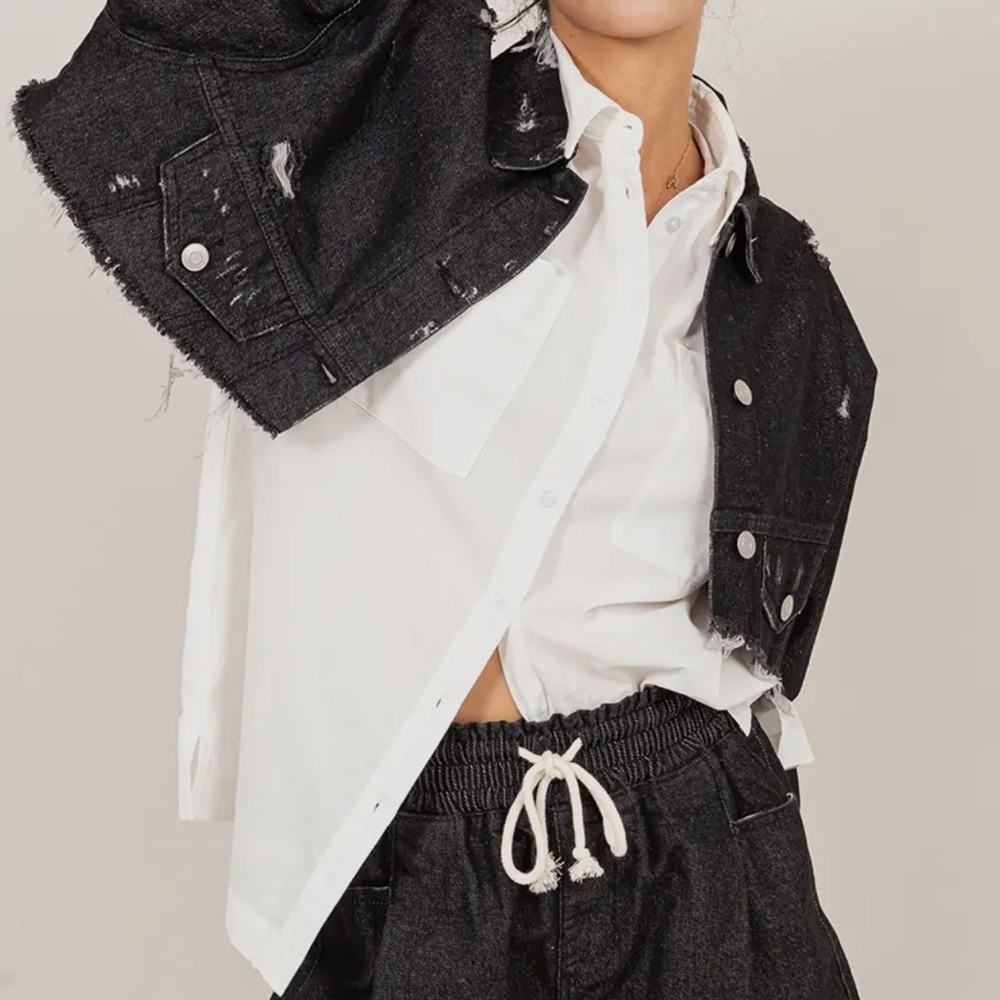 25 Chic Oversized Poplin Cotton Button Shirt